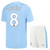 Conjunto (Camiseta+Pantalón Corto) Manchester City Kovacic 8 Primera Equipación 23-24 - Niño